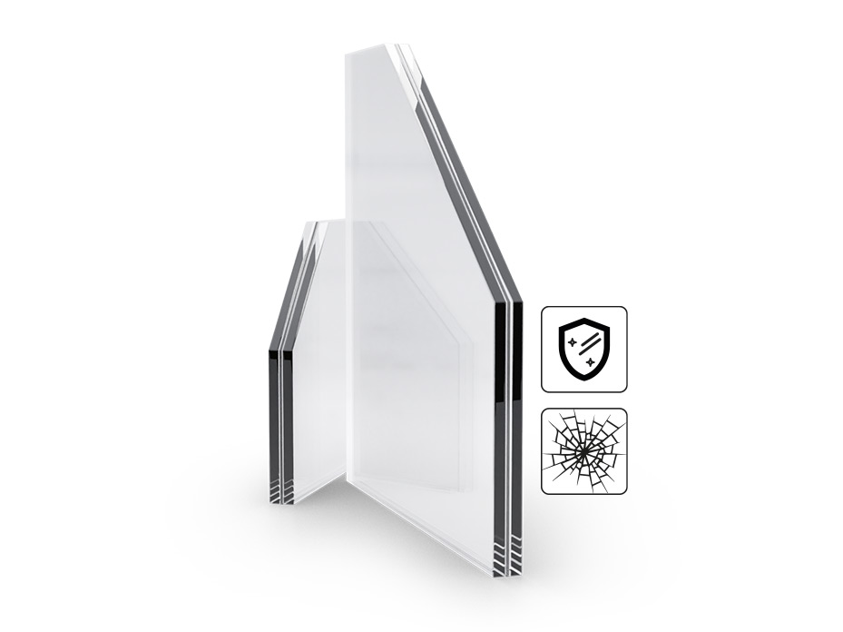 CRISTAL SEGURIDAD Guardian LamiGlass™ P4A