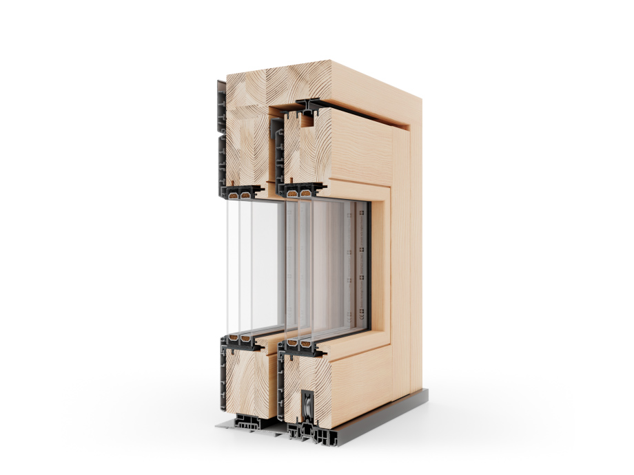 Gama Naturo 80 HST ALU Corredera Madera - Imagen 12