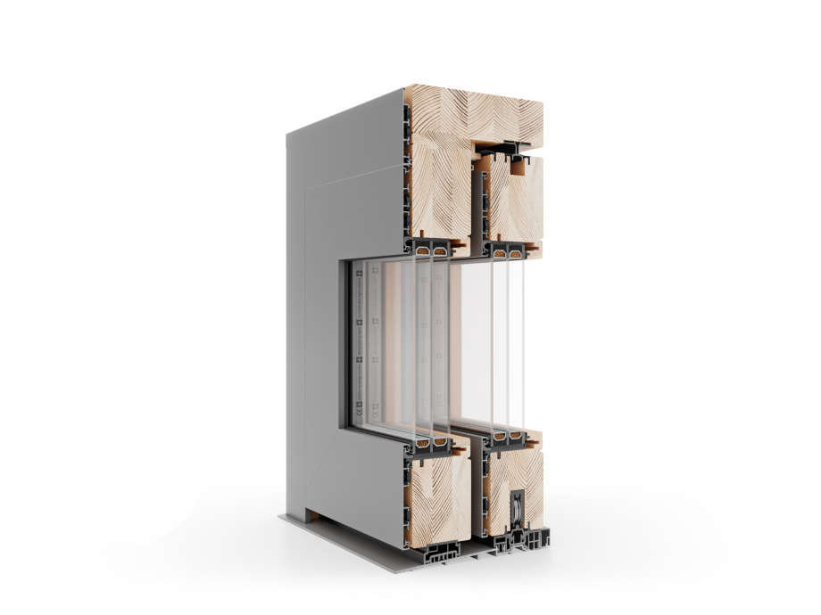 Gama Naturo 80 HST ALU Corredera Madera - Imagen 14
