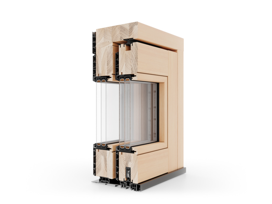 Gama Naturo 80 HST ALU Corredera Madera - Imagen 18